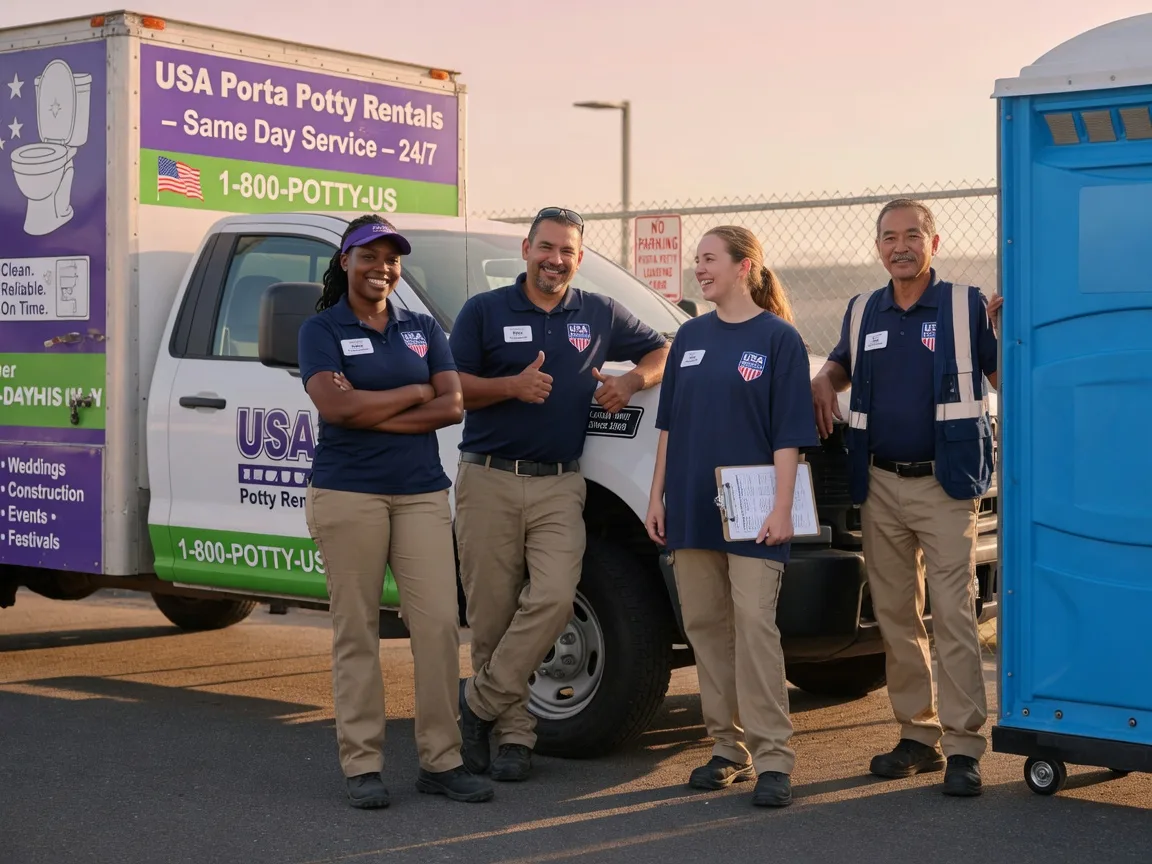 Porta Potty Rental company in Tumbling Shoals, AR