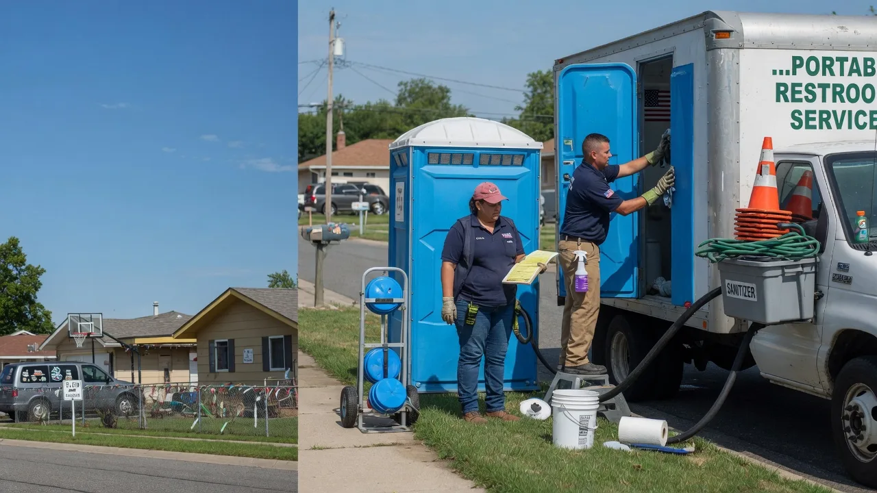 Portable Toilet Rental in Tumbling Shoals, AR near me
